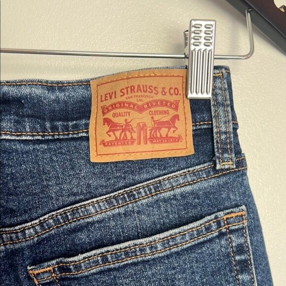 Levi’s High Rise Wedgie Straight Cropped Jeans - 25 - Picture 10 of 14